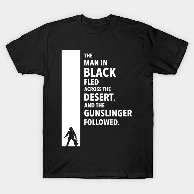 The Dark Tower - Desert white T-Shirt by lostrigglatrine